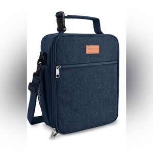 Small Leakproof Lunch Bag 💼 with Adjustable Shoulder Strap for Adults👫